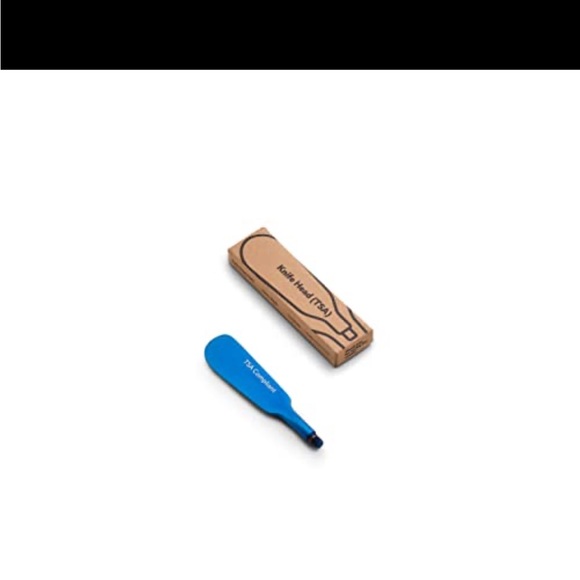 Outlery Knife Head TSA approved BLUE - Picture 1 of 2